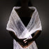 LUMISHAWL SILVER (LUMINOUS FIBER OPTIC FABRIC SHAWL)